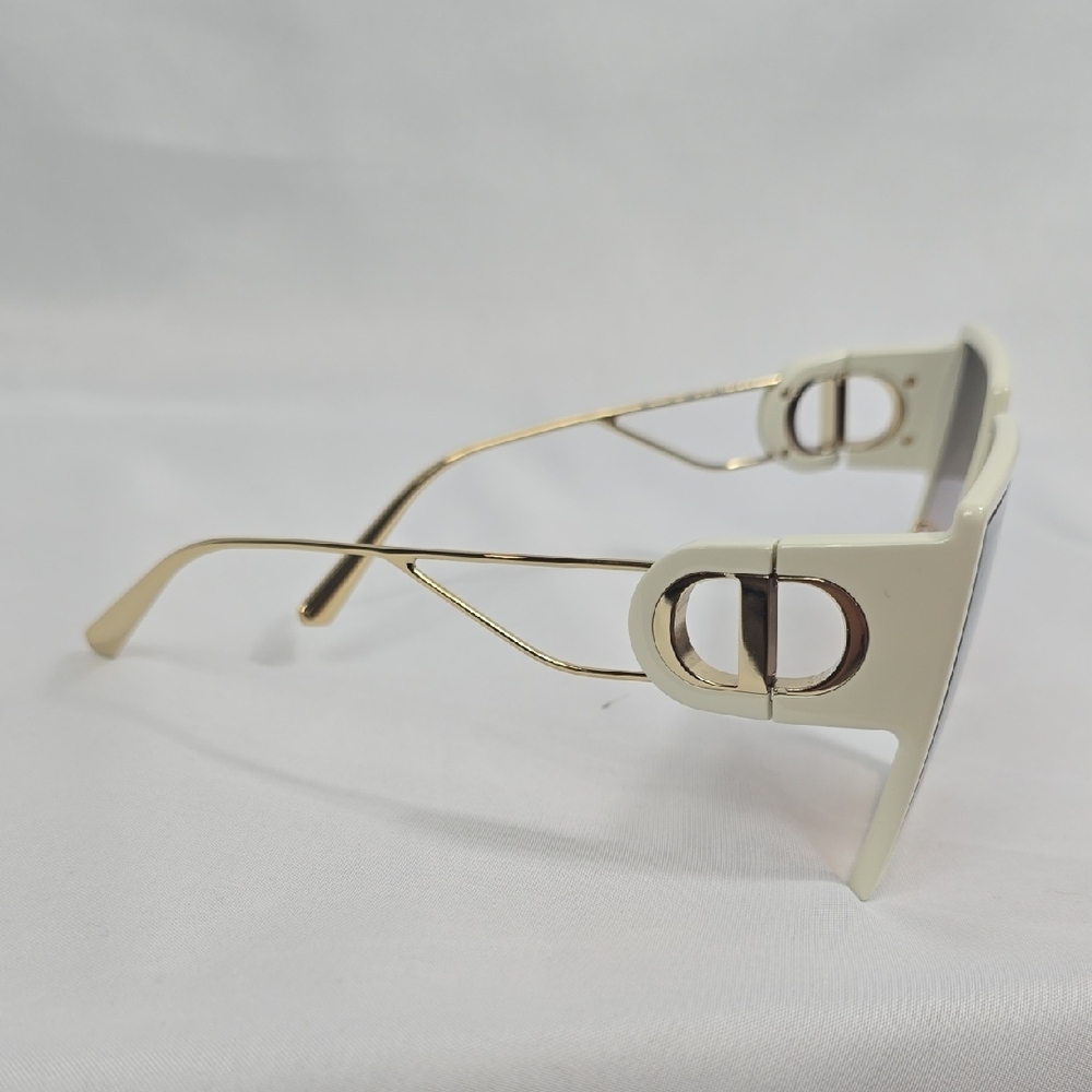Dior White Sunglasses with Square Frame - Picture 6 of 6
